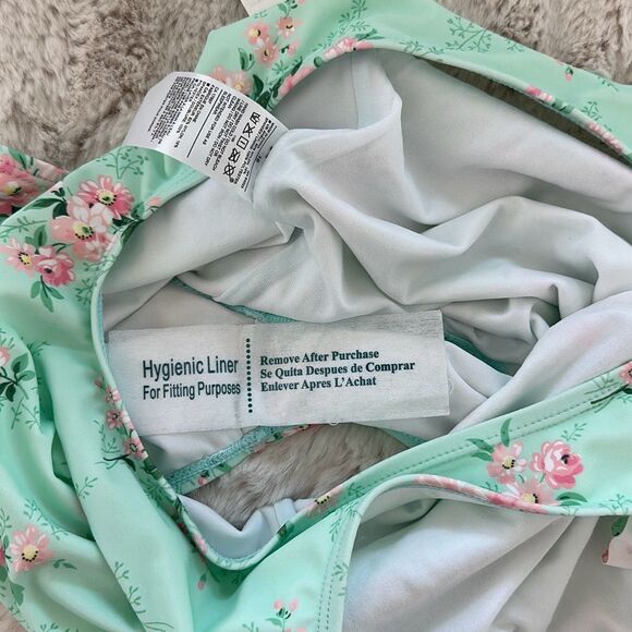 Janie and Jack Recycled Floral Swimsuit Size 14 Girls - Picture 4 of 4